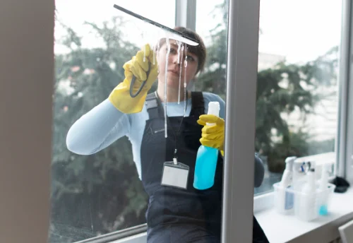 Nettoyage de vitres intérieures et extérieures à Marigny-les-Usages